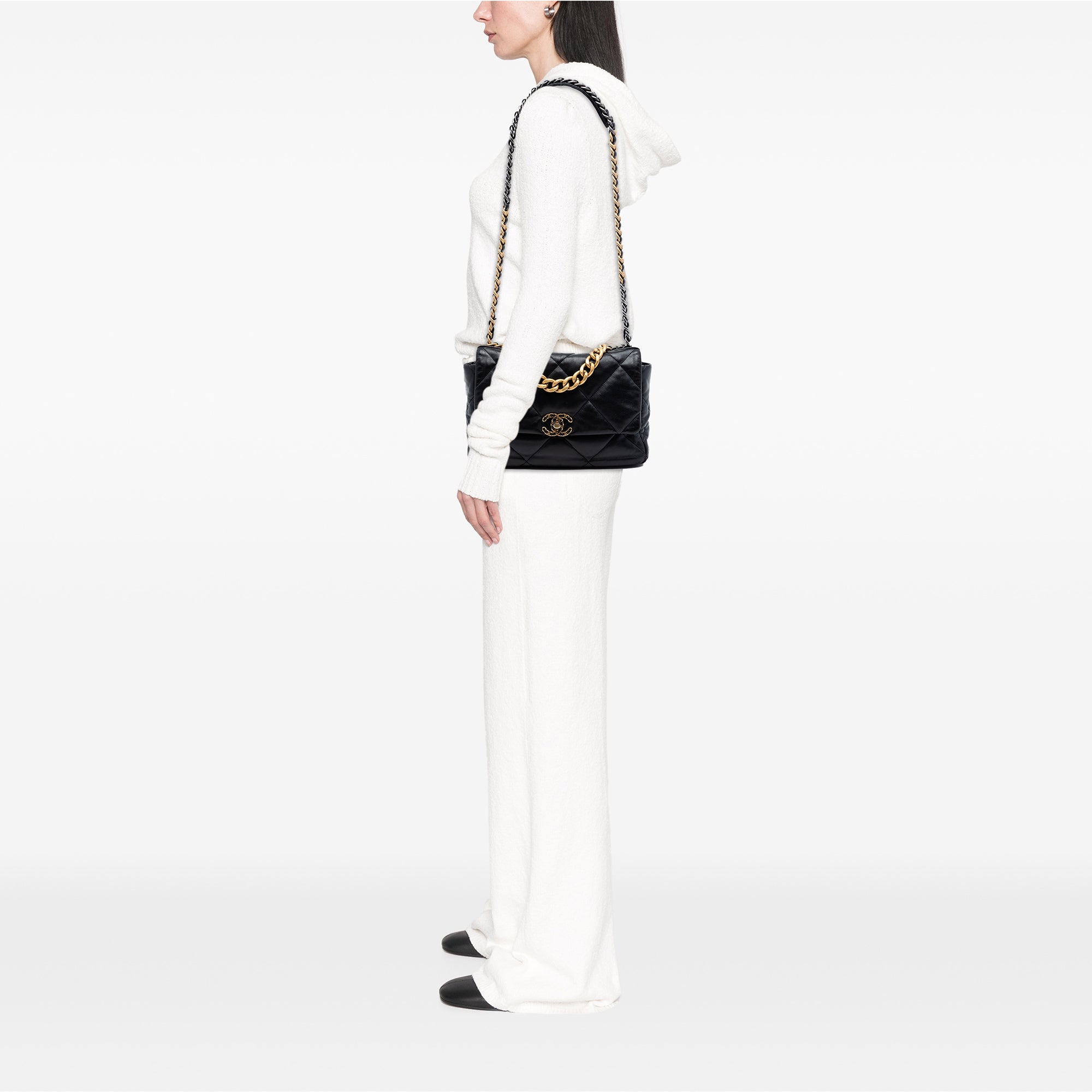 Large Lambskin 19 Flap - Image 6