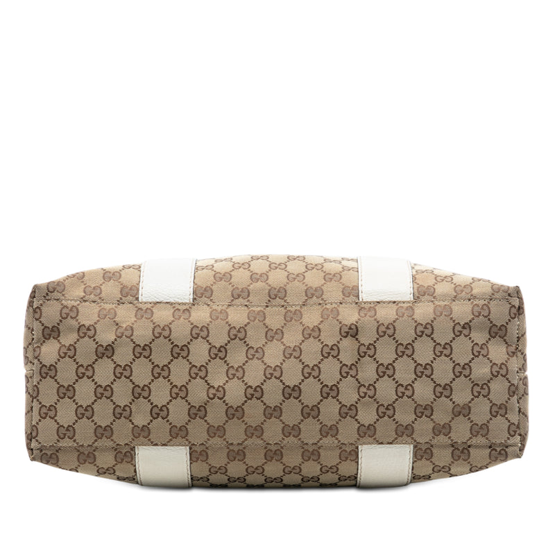 Medium GG Canvas Bamboo Libeccio Tote - Image 3