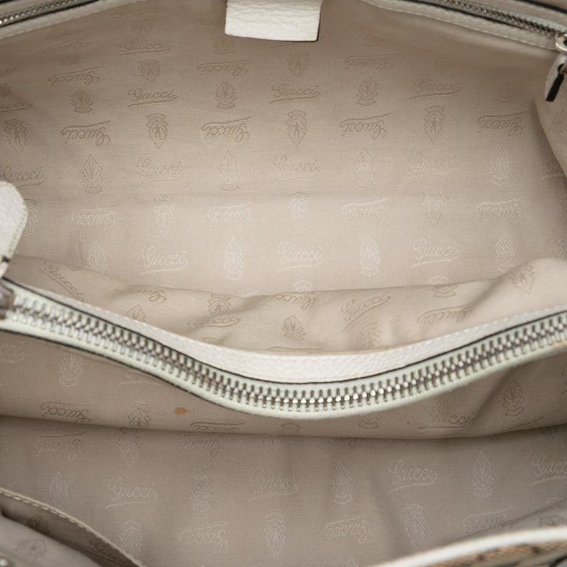 Medium GG Canvas Bamboo Libeccio Tote - Image 4