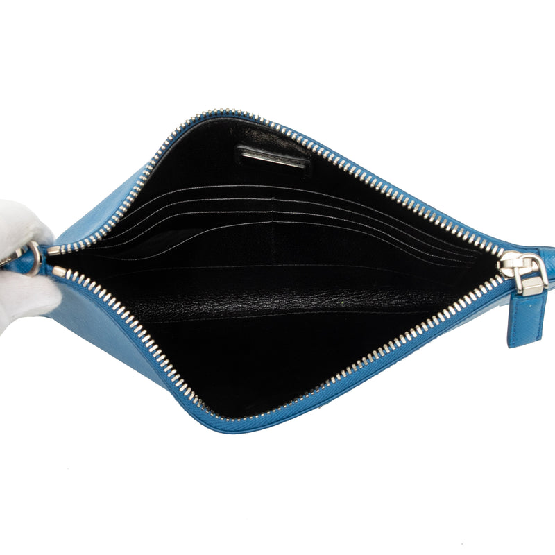 Saffiano Wristlet Clutch - Image 4