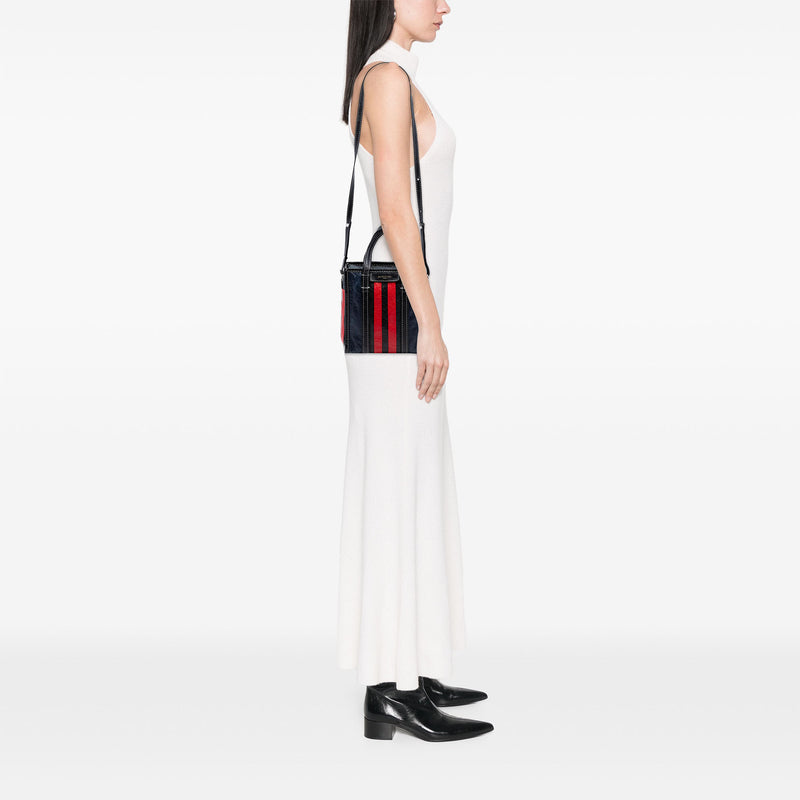 Lambskin Bazar Shopper Satchel XS - Image 6