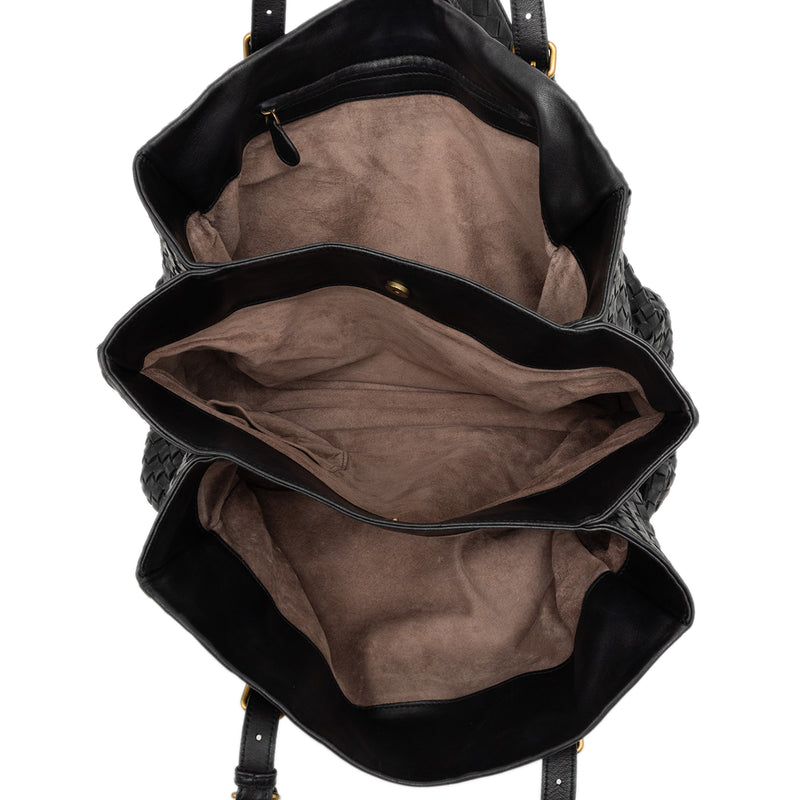 Medium Nappa Intrecciato Roma Tote - Image 4