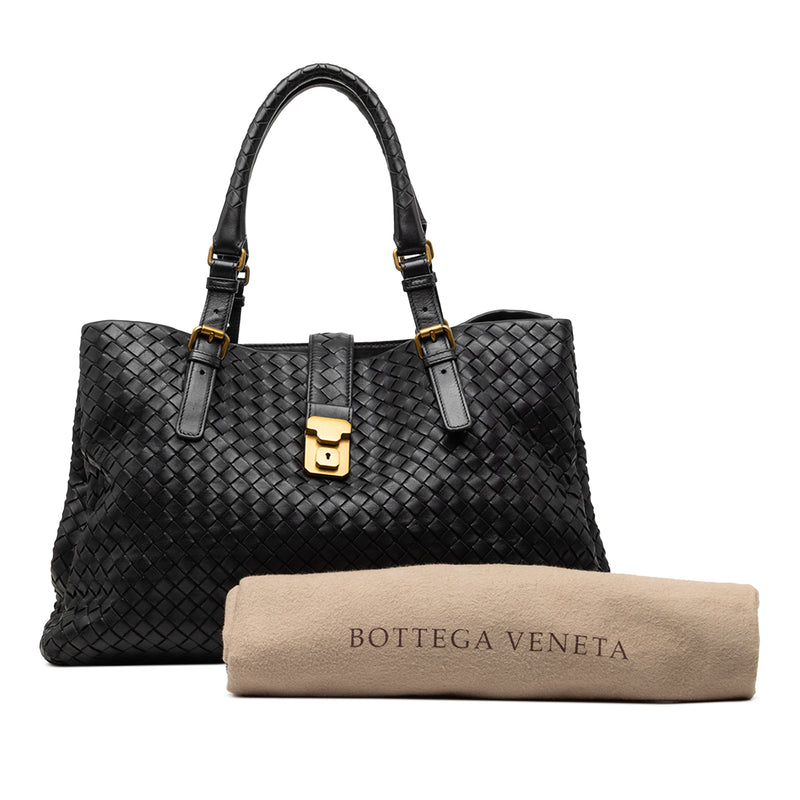 Medium Nappa Intrecciato Roma Tote - Image 8