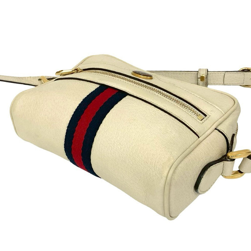 Mini Leather Ophidia Crossbody - Image 4