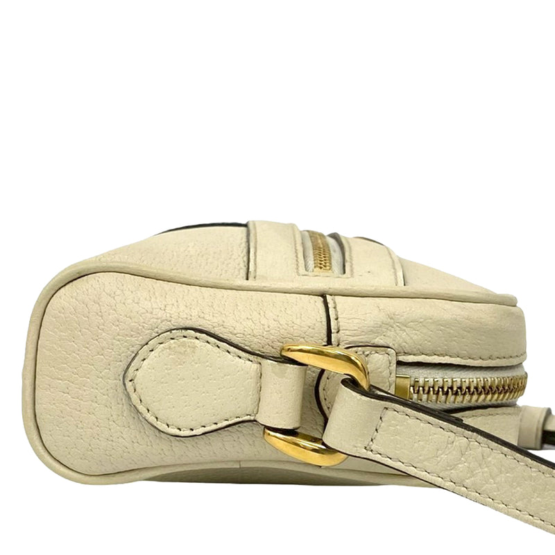 Mini Leather Ophidia Crossbody - Image 7