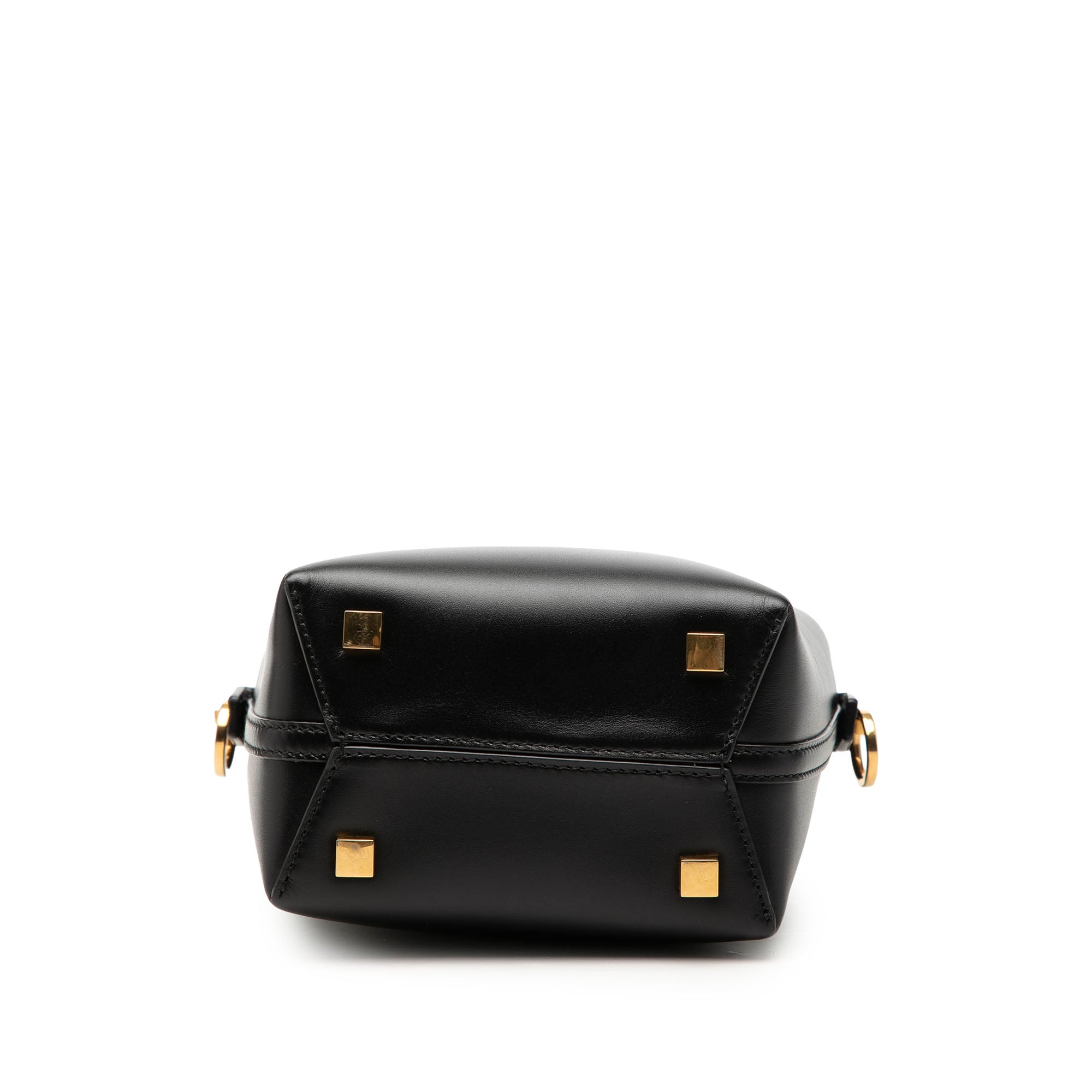 Mini Shiny Calfskin Le 37 Bucket Bag - Image 3