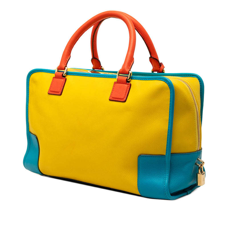 Tricolor Leather Amazona 36 - Image 2