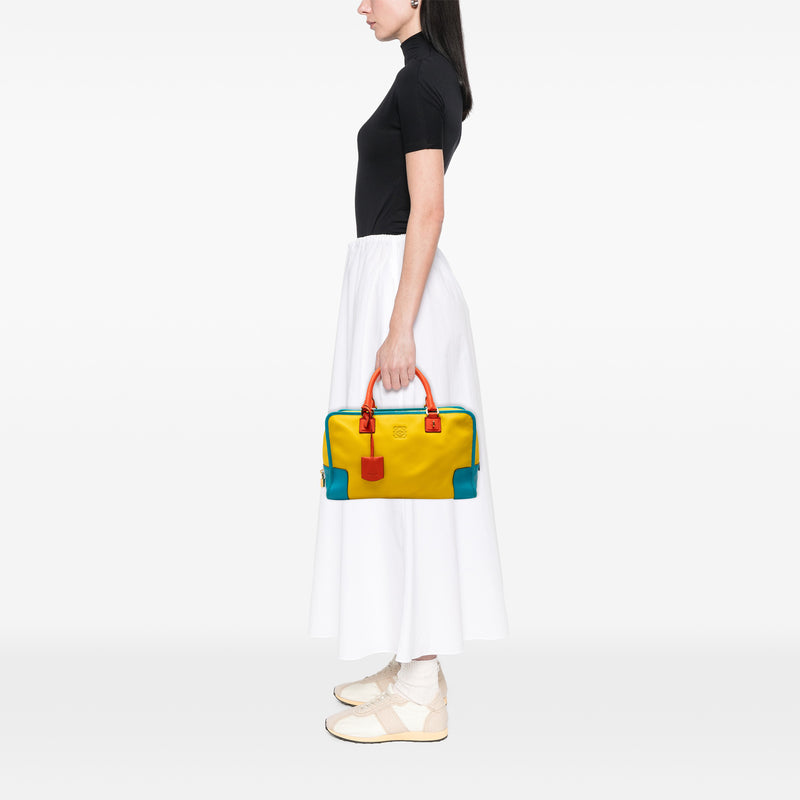 Tricolor Leather Amazona 36 - Image 7