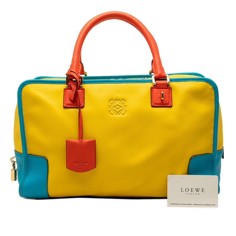 Tricolor Leather Amazona 36 - Image 8