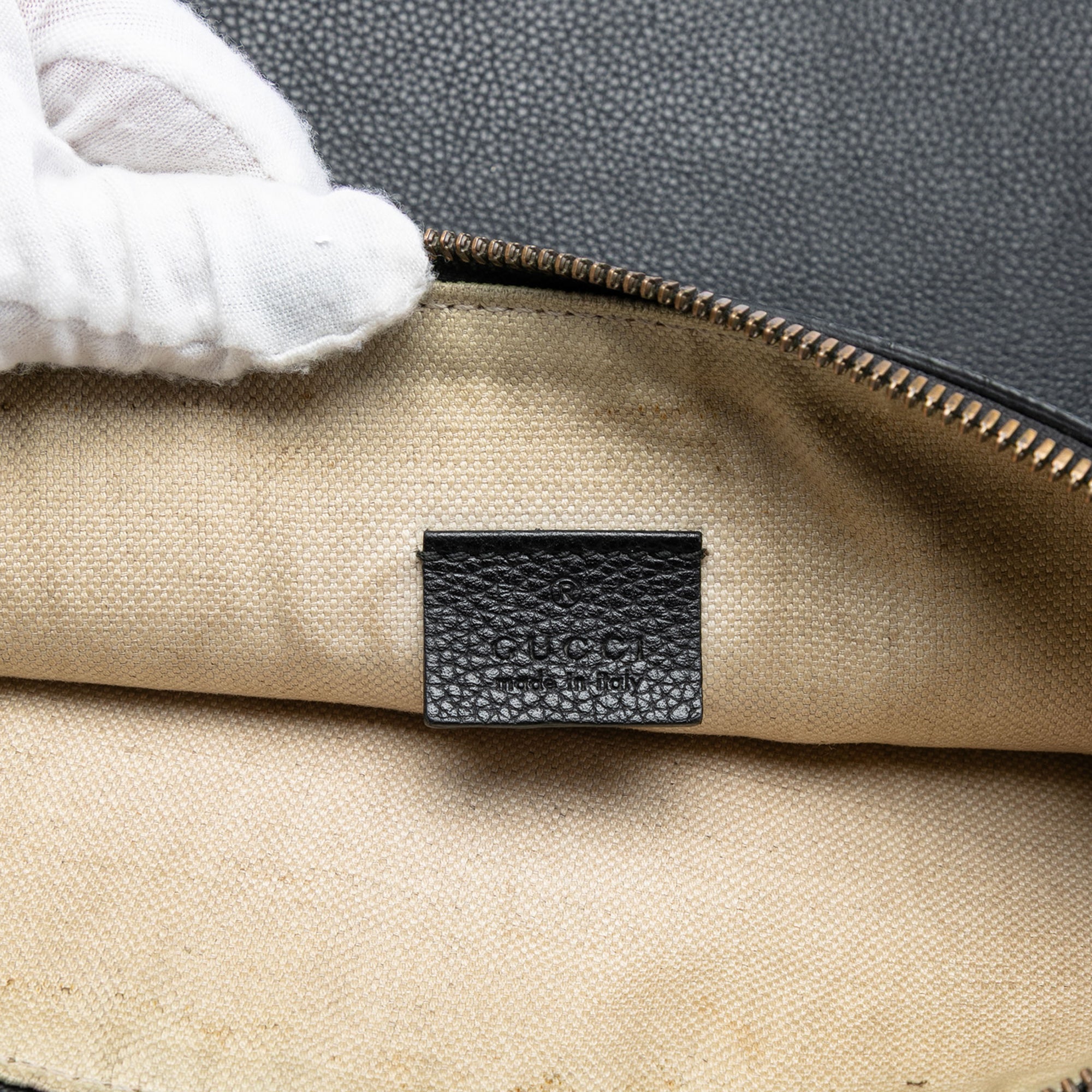 Leather Logo Clutch - Image 5
