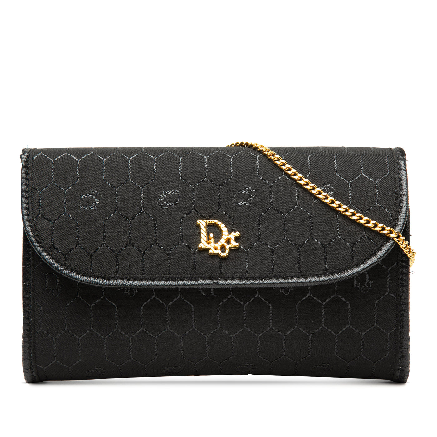 Honeycomb Canvas Chain Flap Crossbody - Image 1