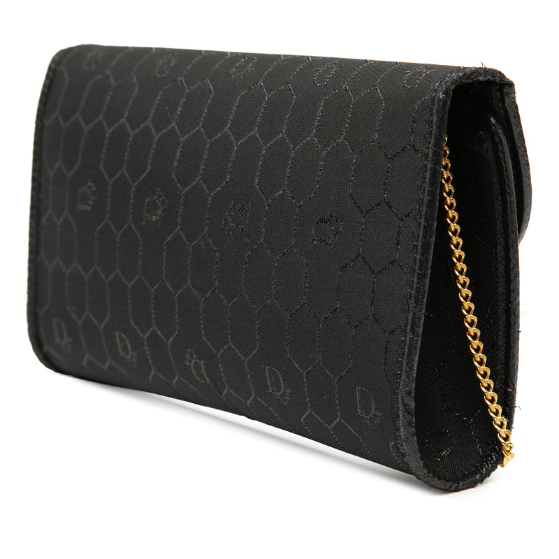 Honeycomb Canvas Chain Flap Crossbody - Image 2