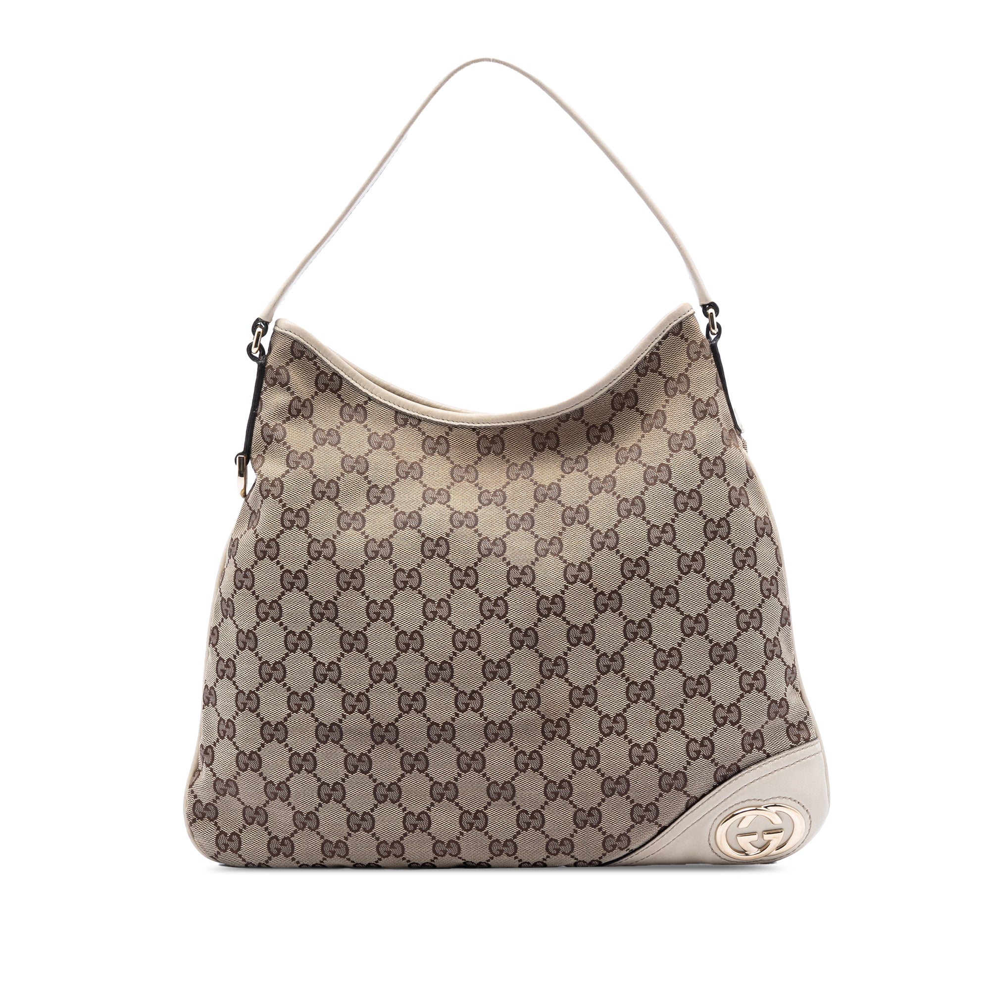GG Canvas New Britt Hobo - Image 1
