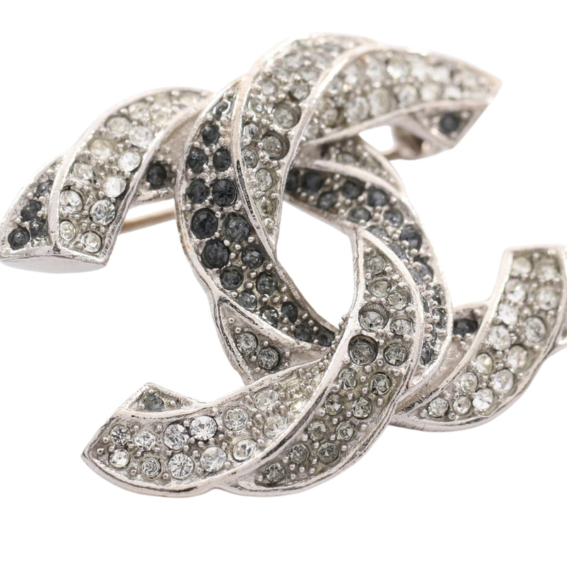 CC Brass Strass Twisted Brooch - Image 3