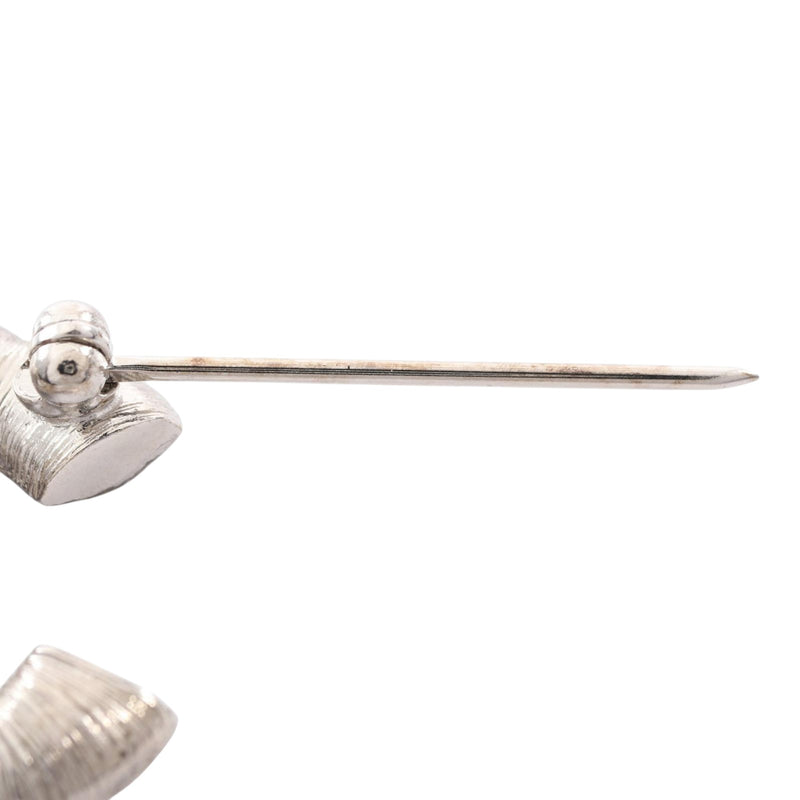 CC Brass Strass Twisted Brooch - Image 6