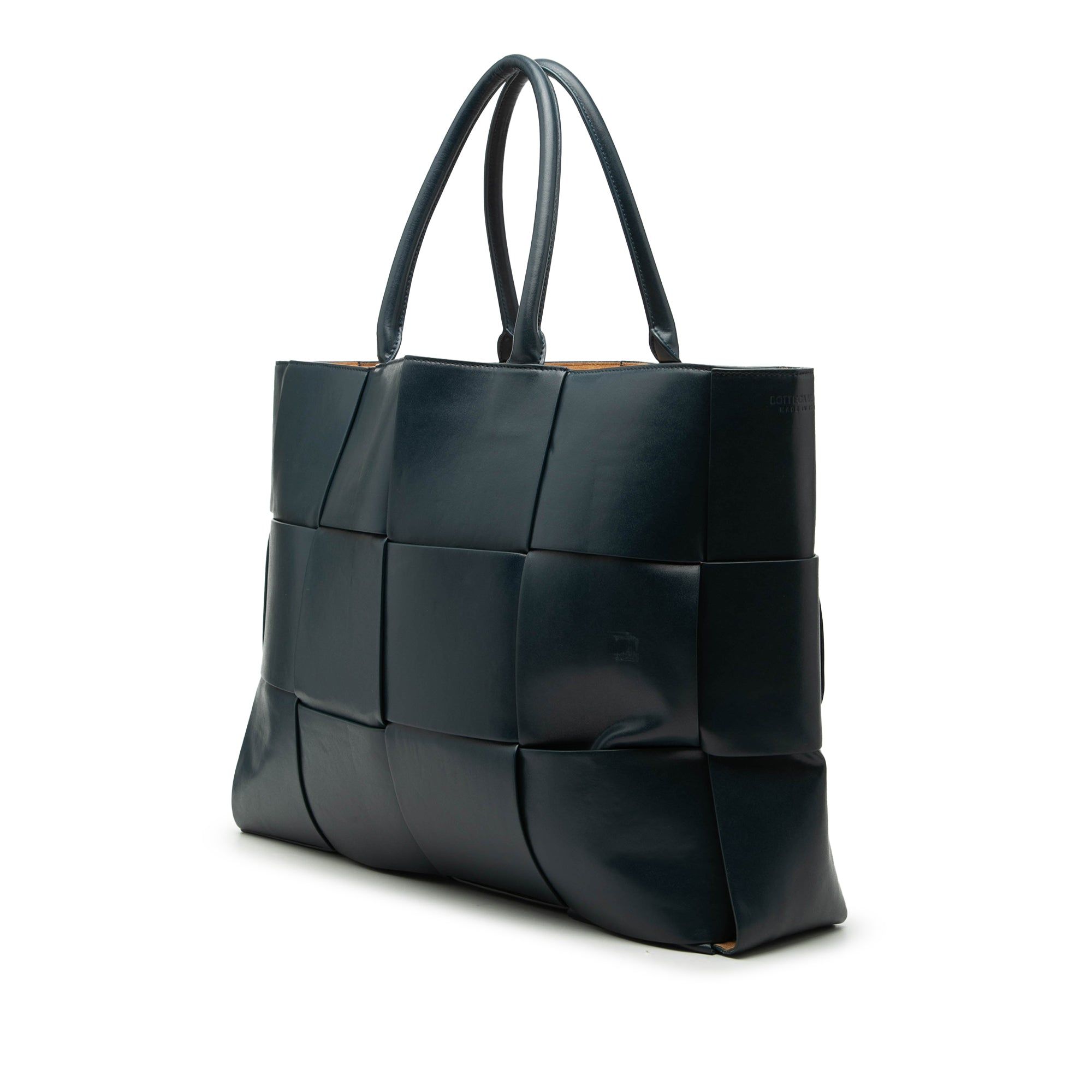 Large Leather Intrecciato The Arco Tote - Image 2