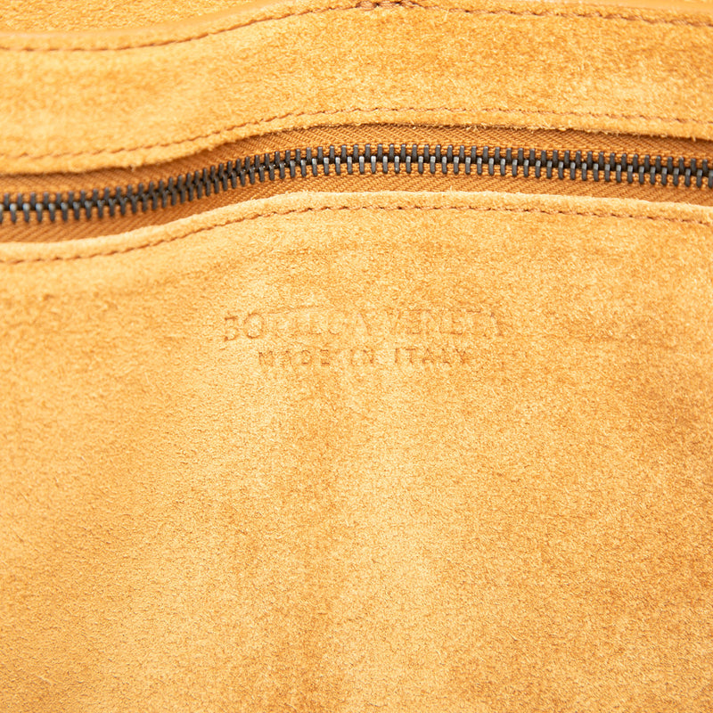 Large Leather Intrecciato The Arco Tote - Image 5