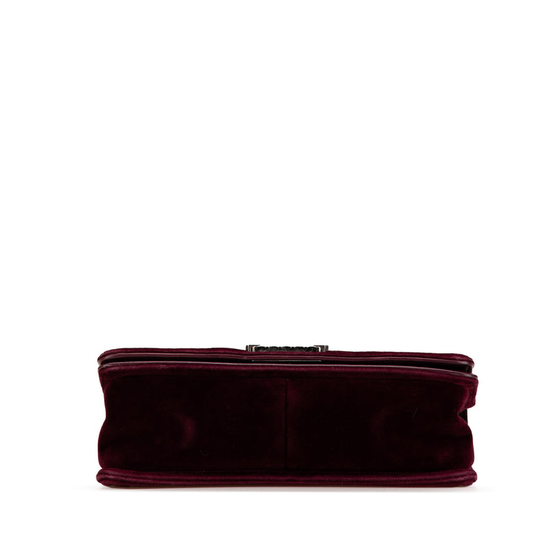 Old Medium Velvet and Tweed Boy Flap - Image 3