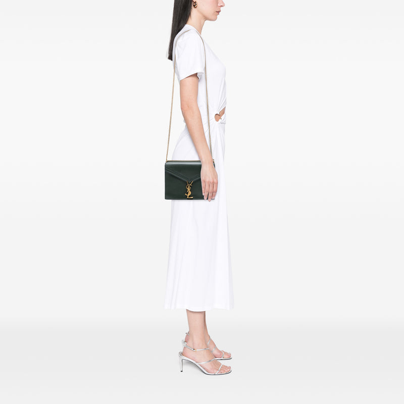 Smooth Calfskin Monogram Cassandra Clasp Bag - Image 7