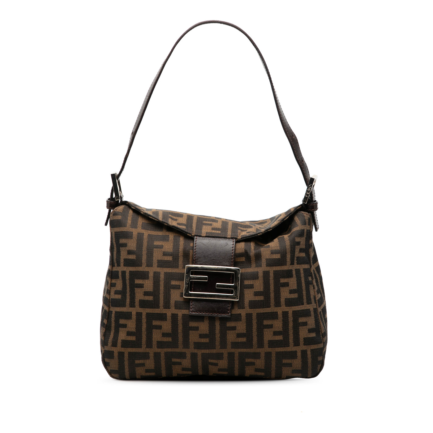 Zucca Canvas Double Flap Shoulder Bag - Image 1