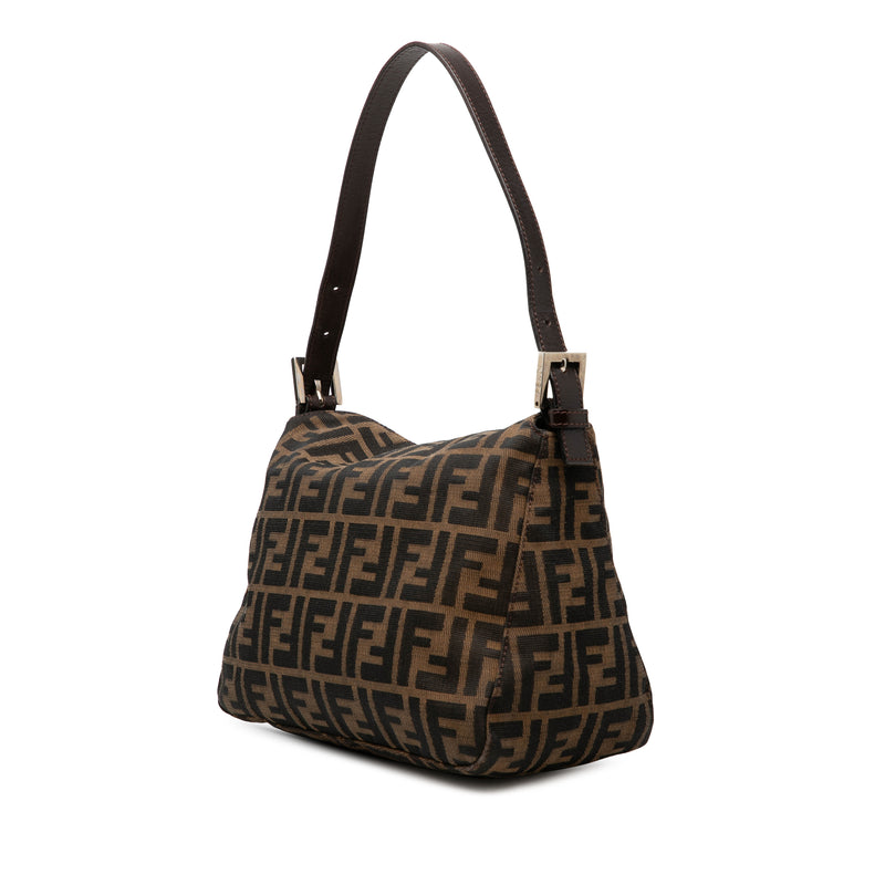 Zucca Canvas Double Flap Shoulder Bag - Image 2