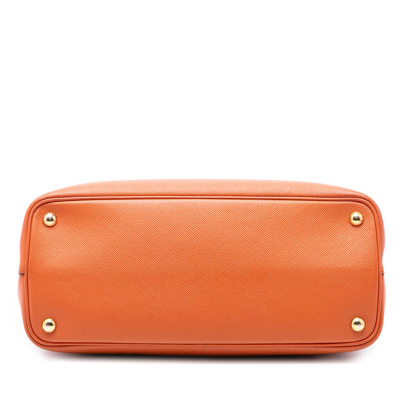 Medium Saffiano Cuir Double Handle Satchel - Image 3