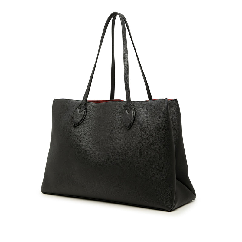 Leather Lockme Shopper Tote - Image 2