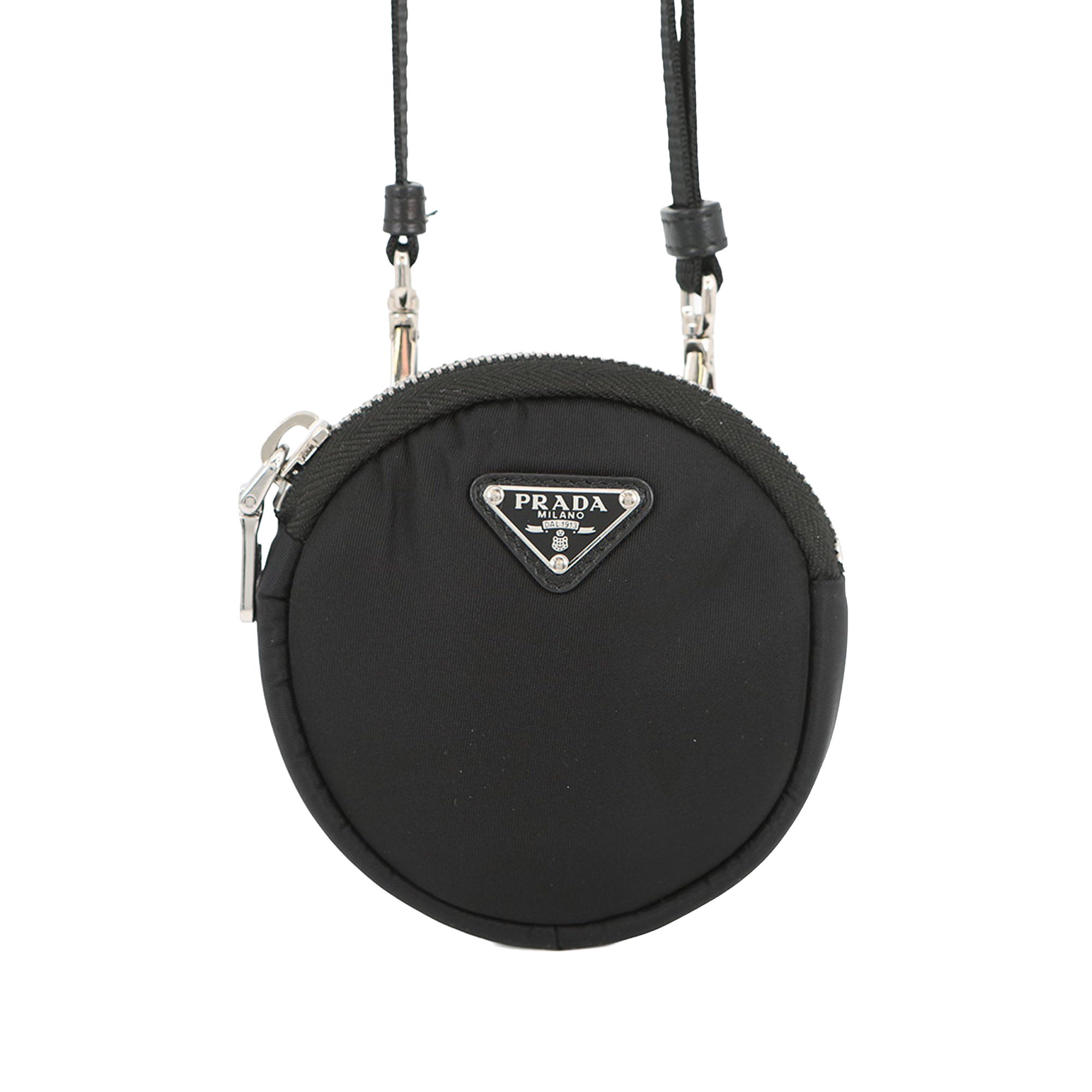 Mini Tessuto Round Pouch Crossbody - Image 1