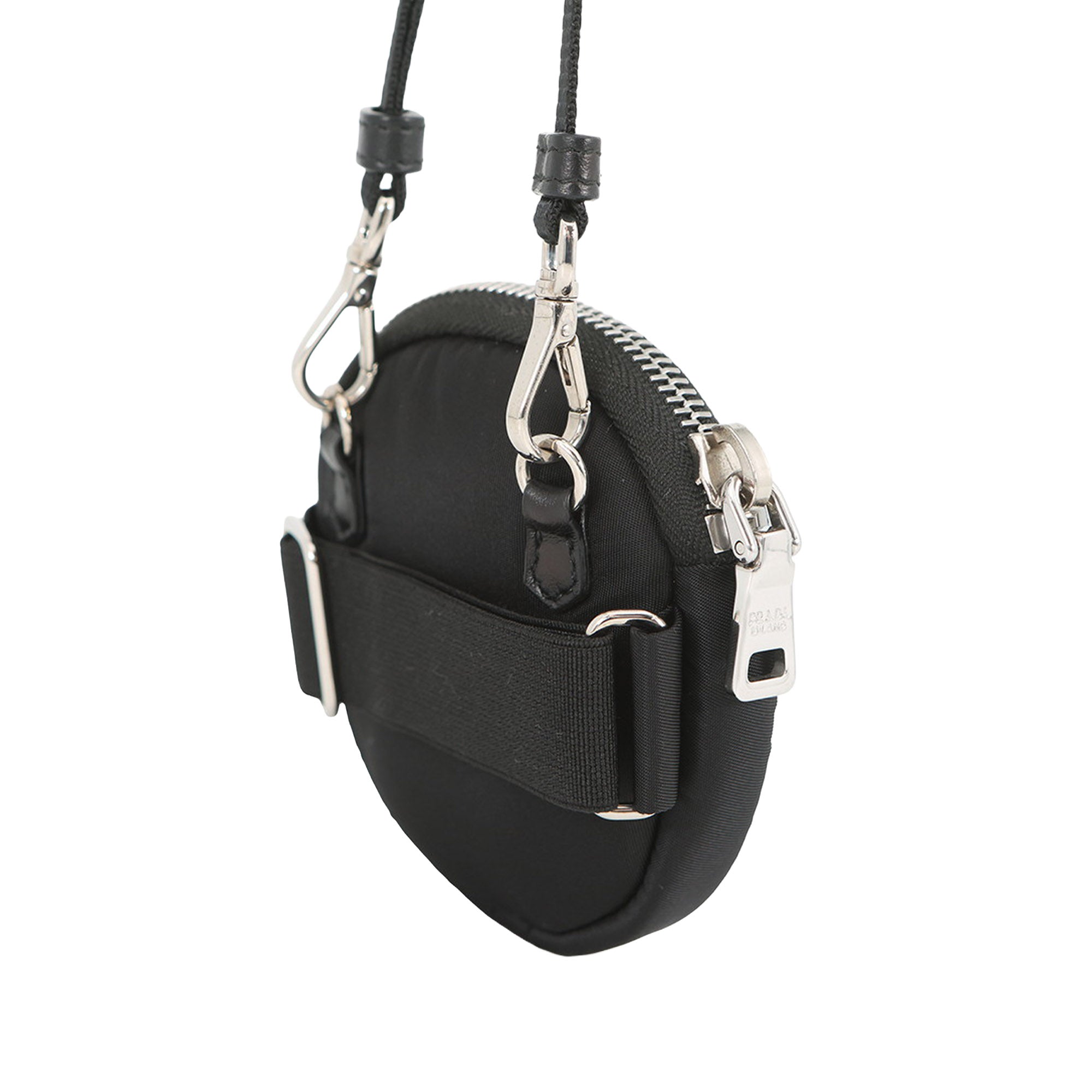 Mini Tessuto Round Pouch Crossbody - Image 2