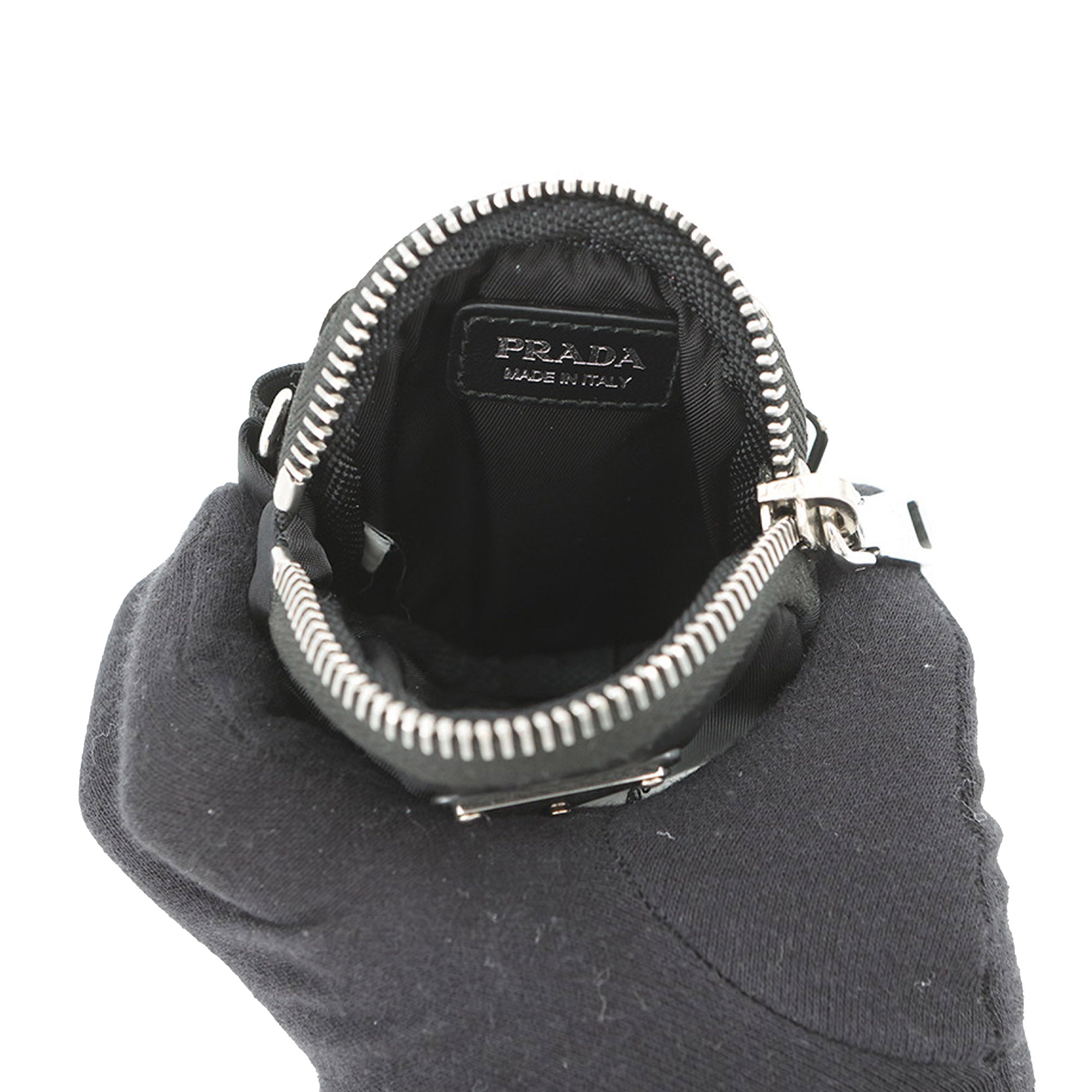Mini Tessuto Round Pouch Crossbody - Image 4