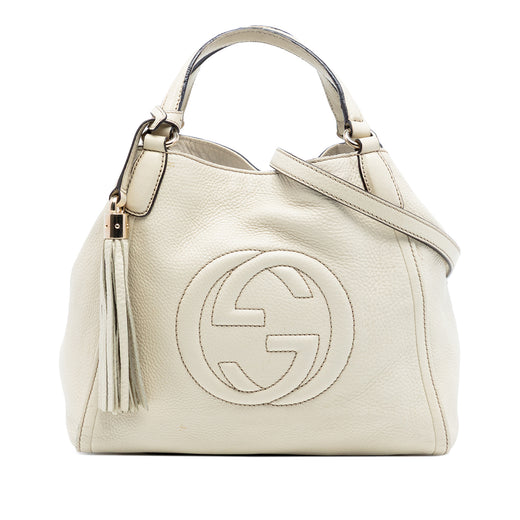 Small Leather Soho Satchel - Image 1
