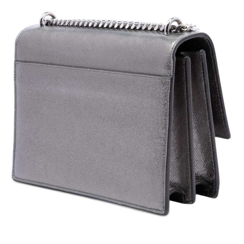 Medium Metallic Calfskin Monogram Sunset Crossbody - Image 2