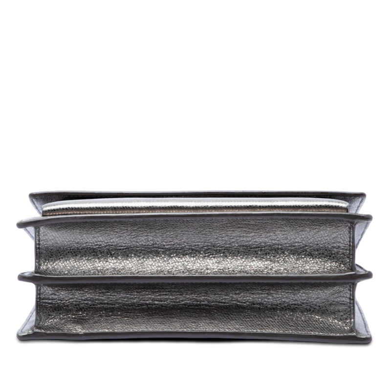 Medium Metallic Calfskin Monogram Sunset Crossbody - Image 3
