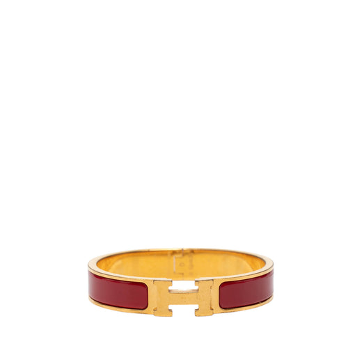 Narrow Enamel Clic H Bracelet PM - Image 1