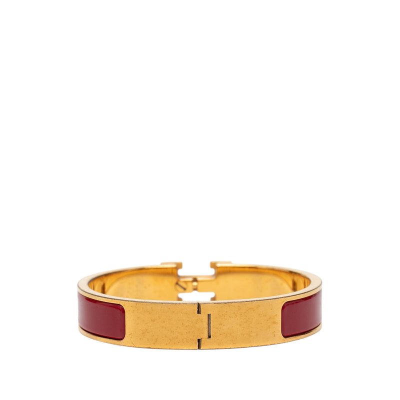 Narrow Enamel Clic H Bracelet PM - Image 3