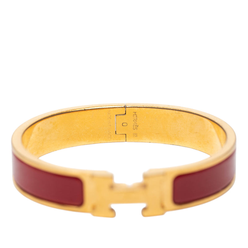Narrow Enamel Clic H Bracelet PM - Image 4