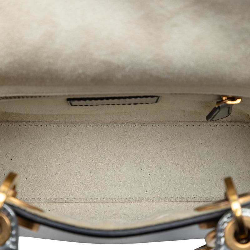 Mini Metallic Patent Lady Dior - Image 4