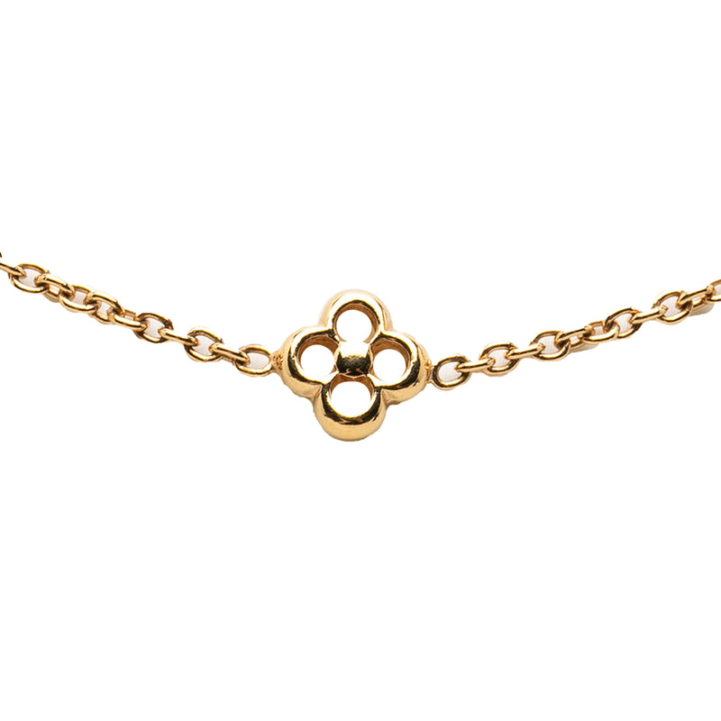 Gold Plated Flower Full Necklace - Image 2