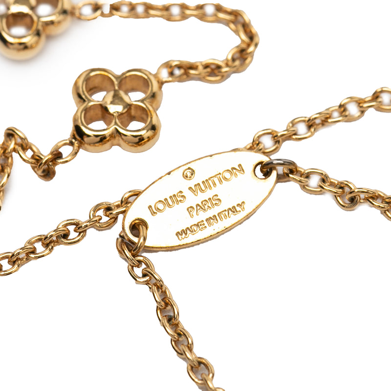 Gold Plated Flower Full Necklace - Image 3