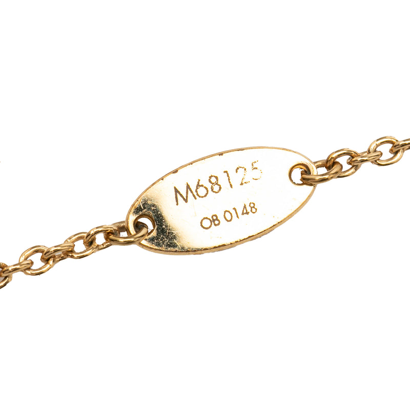 Gold Plated Flower Full Necklace - Image 4