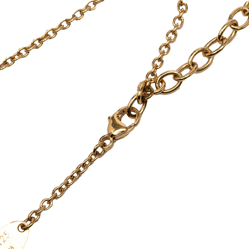 Gold Plated Flower Full Necklace - Image 5