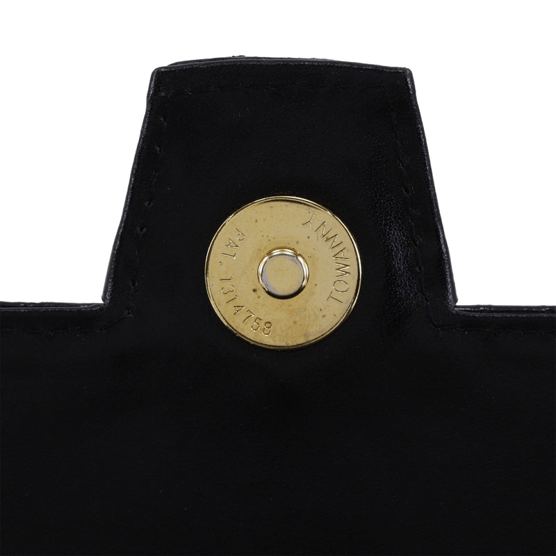 Croc Embossed Patent Clutch - Image 15