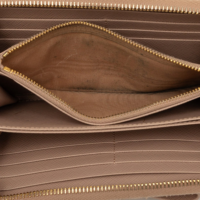 Saffiano Fiocco Bow Long Wallet - Image 4