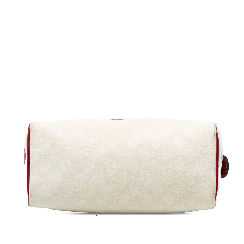 Small GG Supreme Joy Tattoo Heart Boston Bag - Image 3