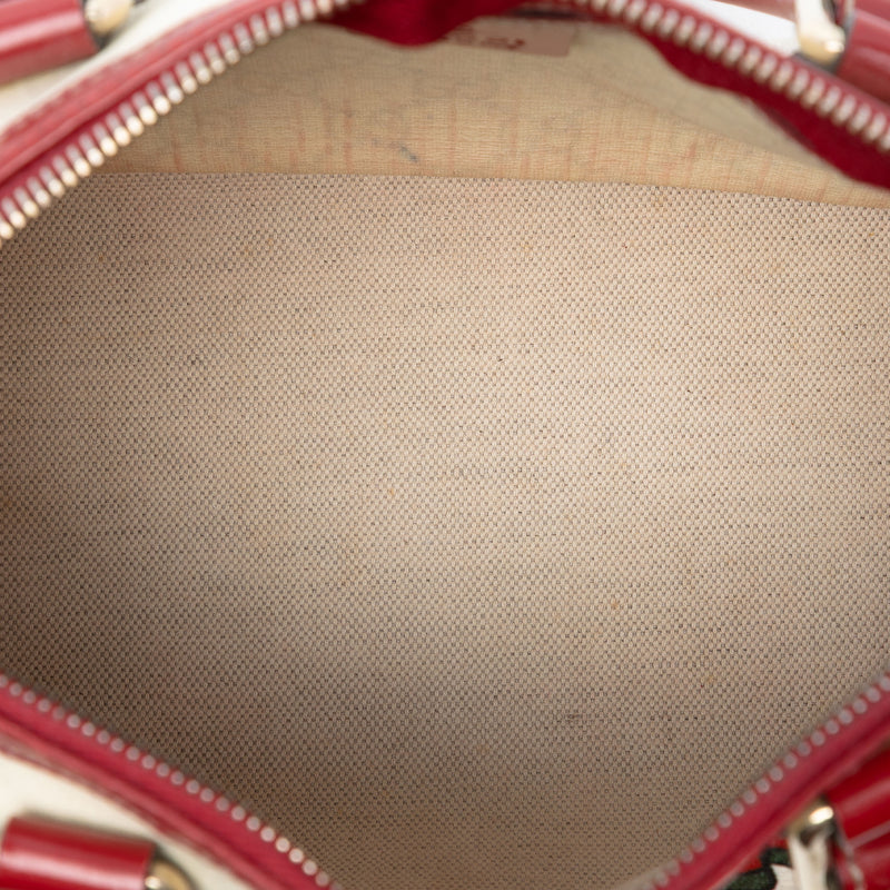 Small GG Supreme Joy Tattoo Heart Boston Bag - Image 4