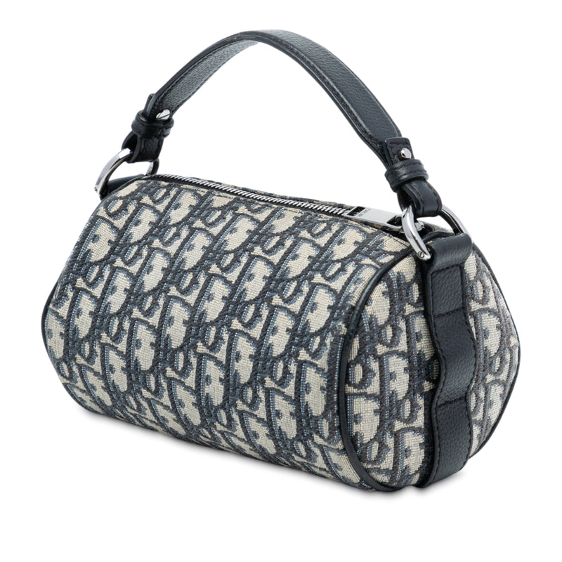 Mini Oblique Canvas Roller Messenger Bag - Image 2
