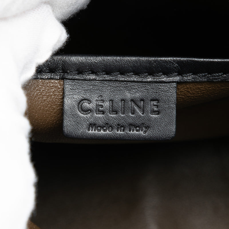 Nano Tricolor Nubuck and Calfskin Luggage Tote - Image 5