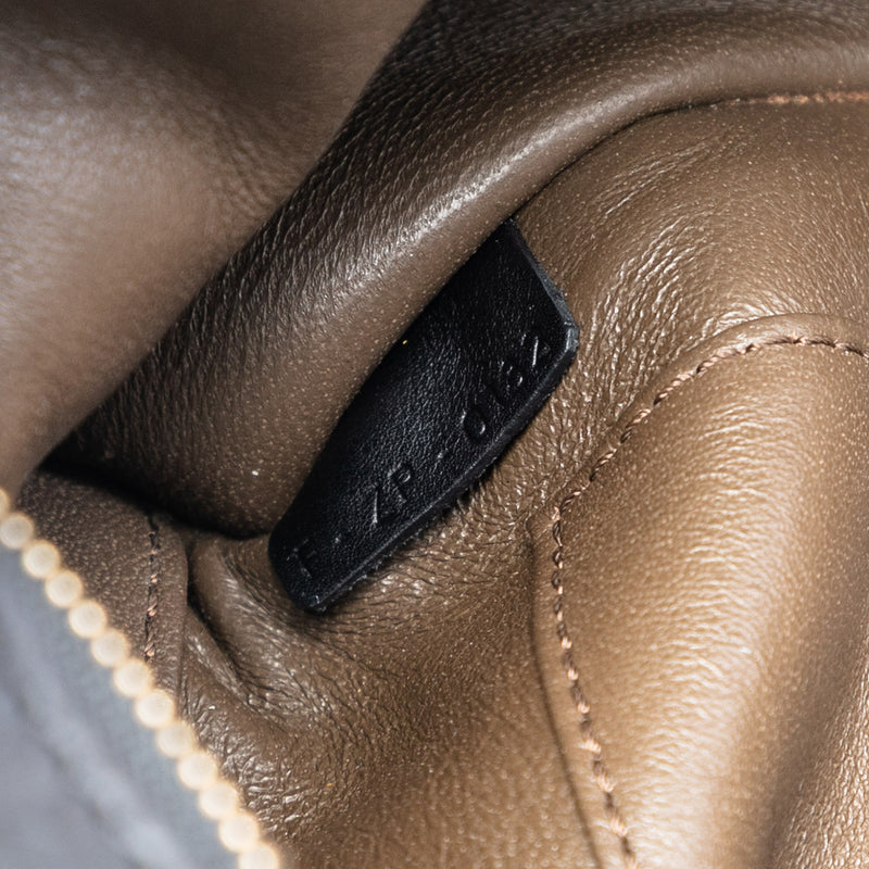 Nano Tricolor Nubuck and Calfskin Luggage Tote - Image 6