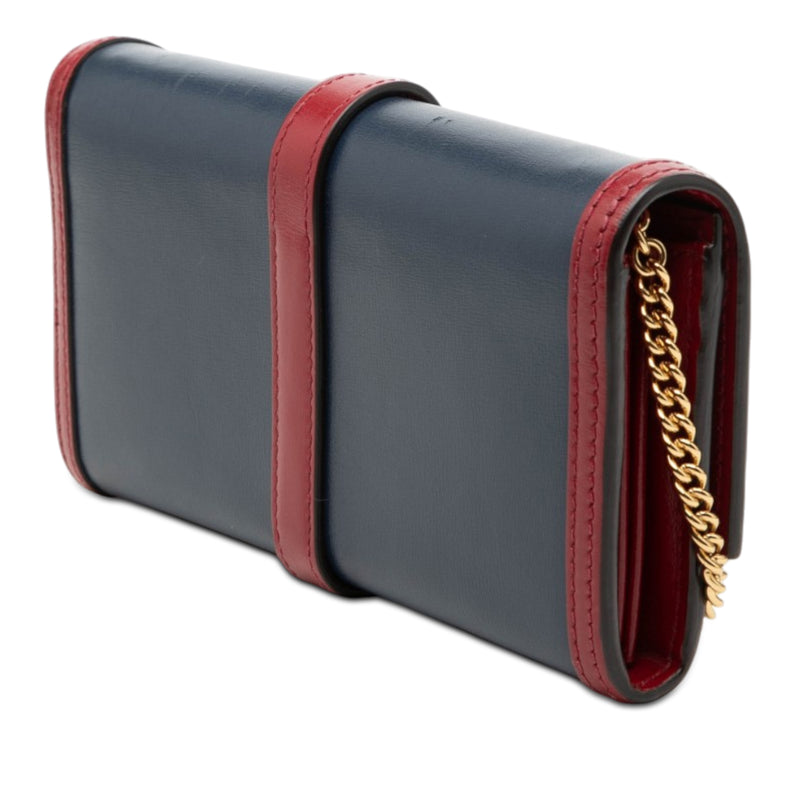Bicolor Calfskin Jackie 1961 Wallet On Chain - Image 2