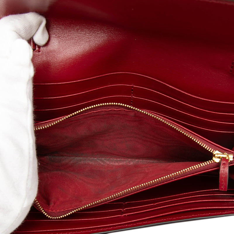 Bicolor Calfskin Jackie 1961 Wallet On Chain - Image 4